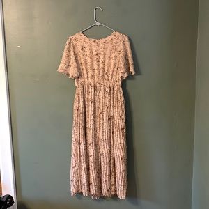 Maternity midi dress